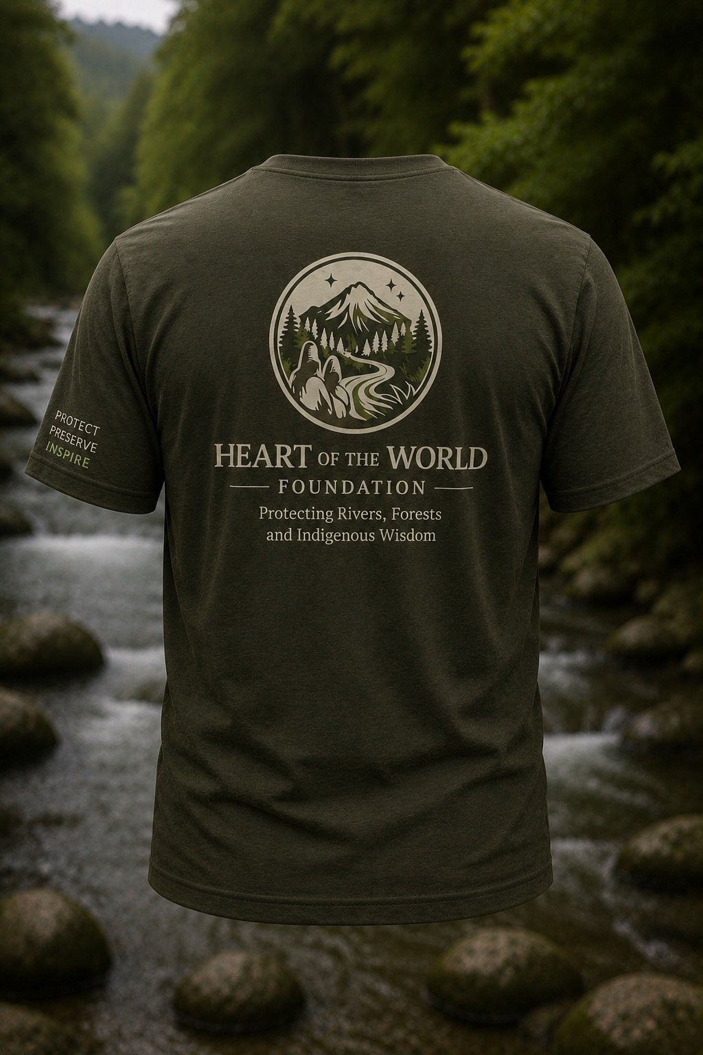 Heart of the World Foundation T-Shirt (For Men & Women) - Image 5