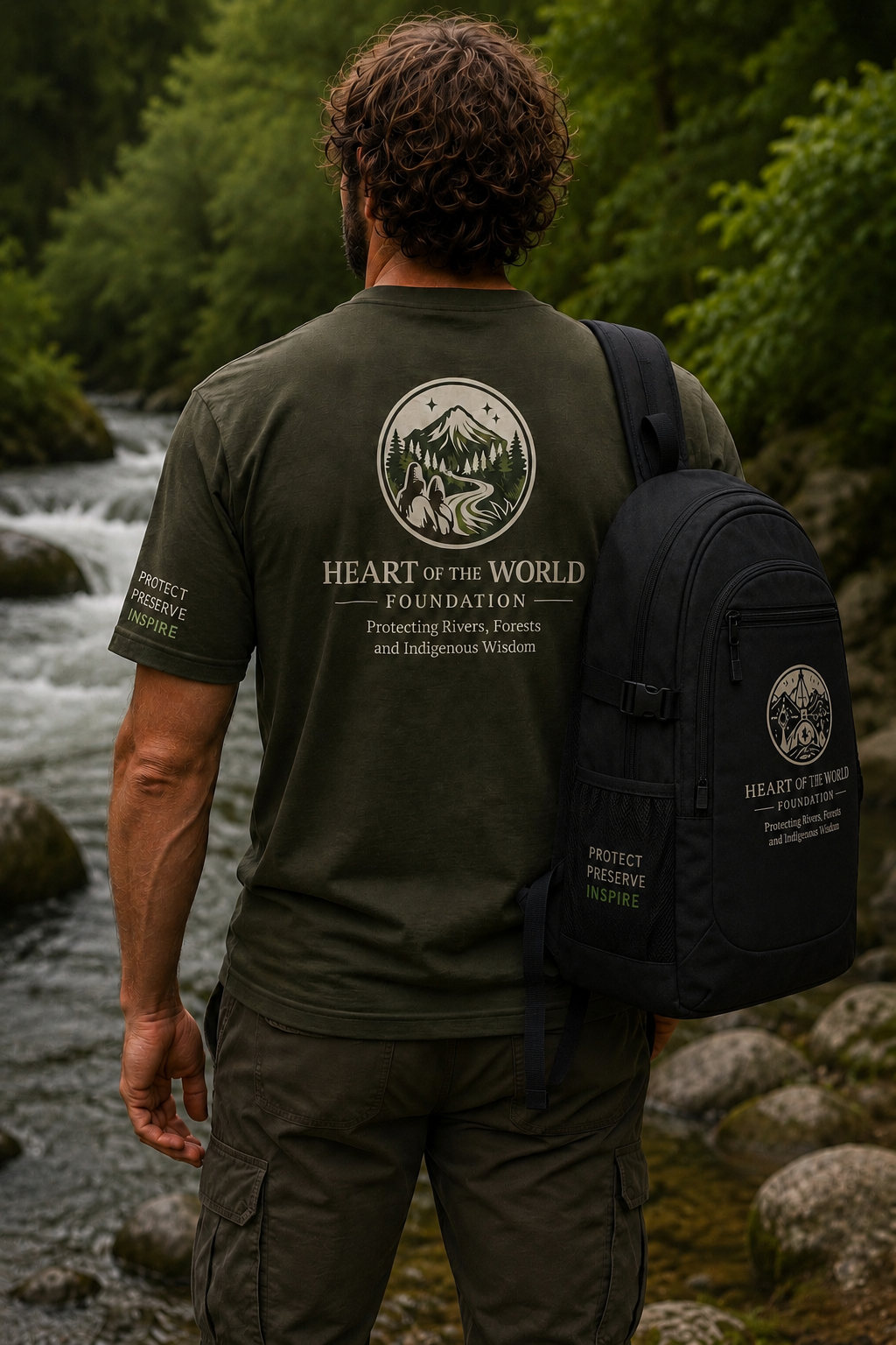 Heart of the World Foundation T-Shirt (For Men & Women) - Image 4