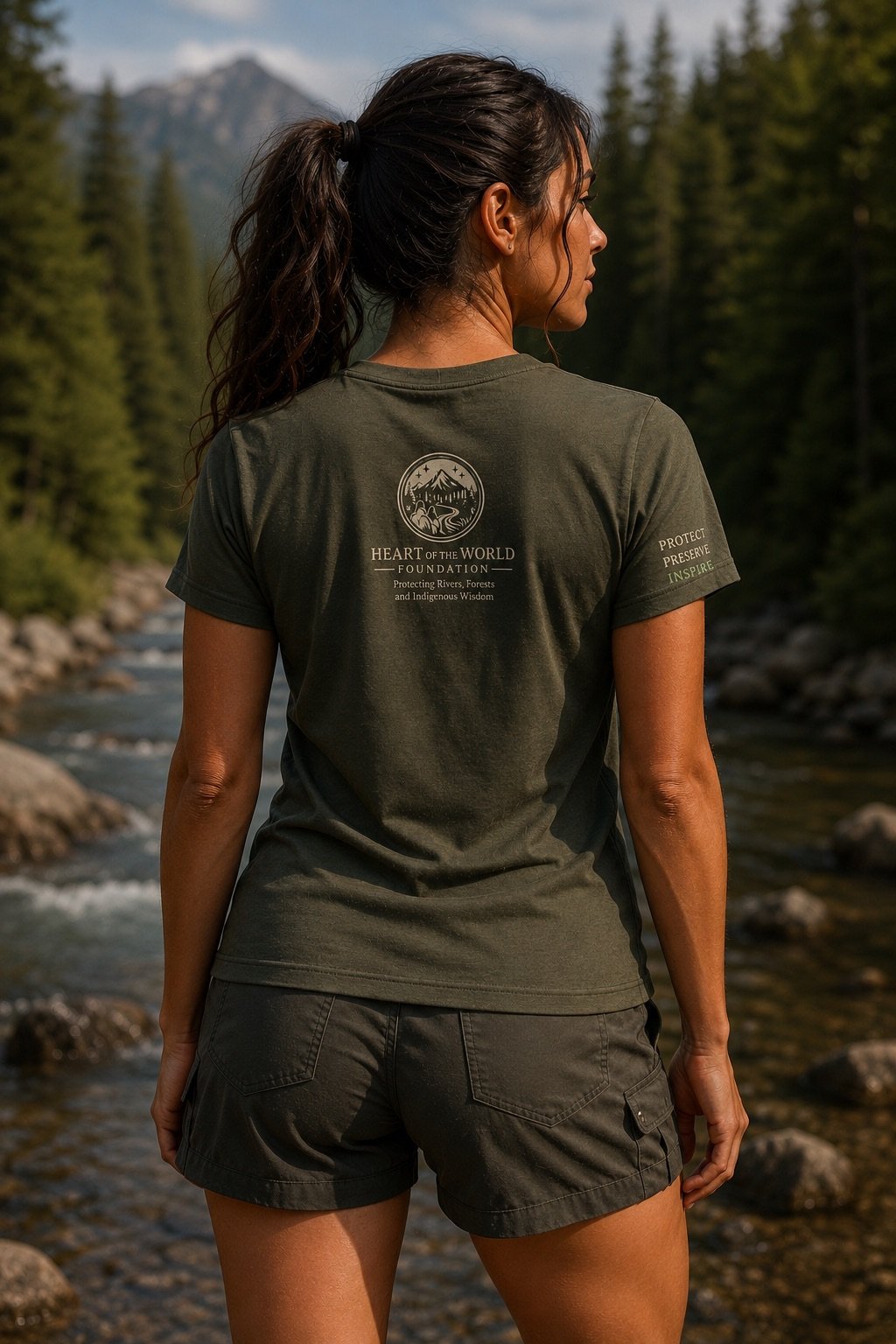 Heart of the World Foundation T-Shirt (For Men & Women) - Image 7