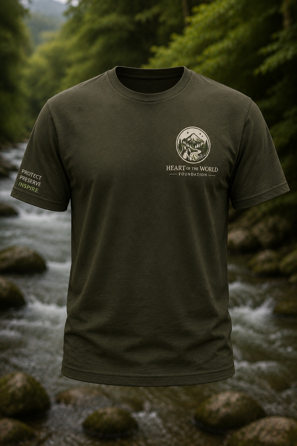 Heart of the World Foundation T-Shirt (For Men & Women)